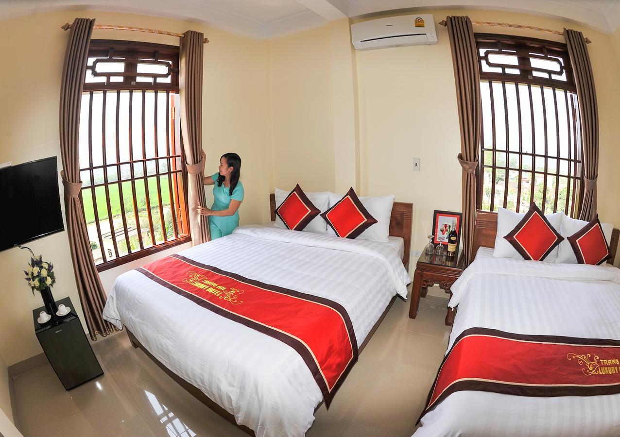 Trang An Luxury Hotel นิญบิ่ญ ภายนอก รูปภาพ